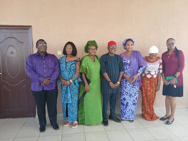 DR. AKABUIKE RECEIVES REPRESENTATIVES OF DEBORAH PRAYING WOMEN INITIATIVE ON A COURTESY VISIT.