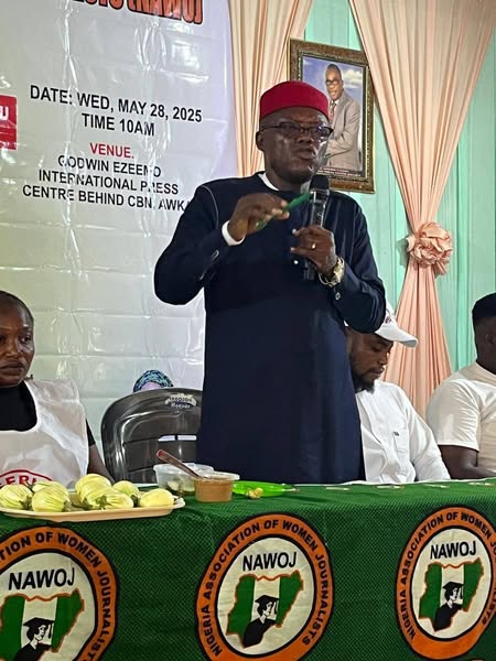 DR. AKABUIKE CALLS FOR THOROUGH INVESTIGATION OF EVERY DEATH WHILE SPEAKING TO WOMEN JOURNALISTS.